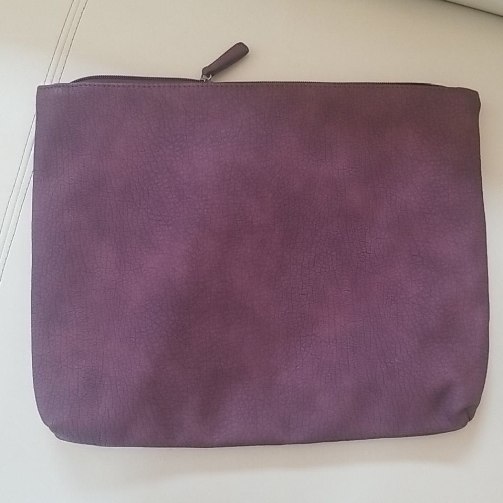 Free People large zip pouch
